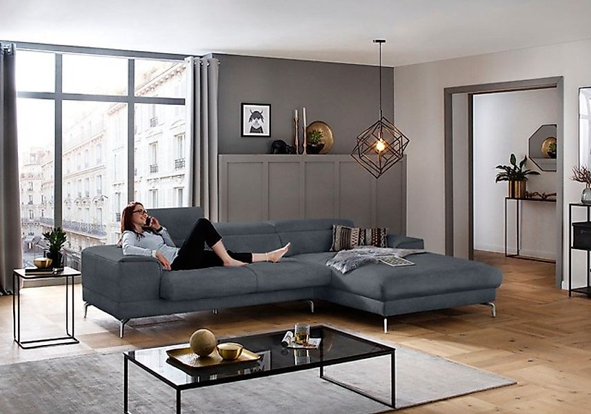 W.SCHILLIG Ecksofa »piedroo, Designsofa mit tollem Sitzkomfort, bequem und günstig online kaufen