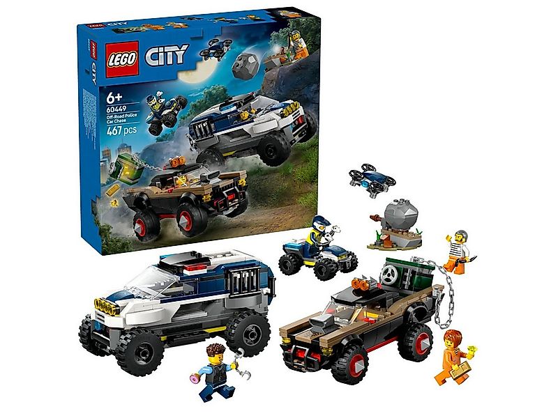 LEGO® LEGO® 60449 - Verfolgungsjagd im Polizeigeländewagen - Rare Item Kons günstig online kaufen