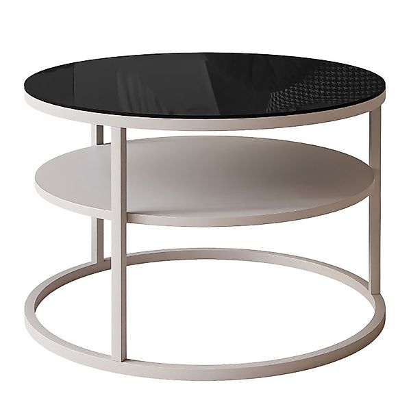 Lookway Couchtisch CIRI SLIM GLASS Kaschmir günstig online kaufen