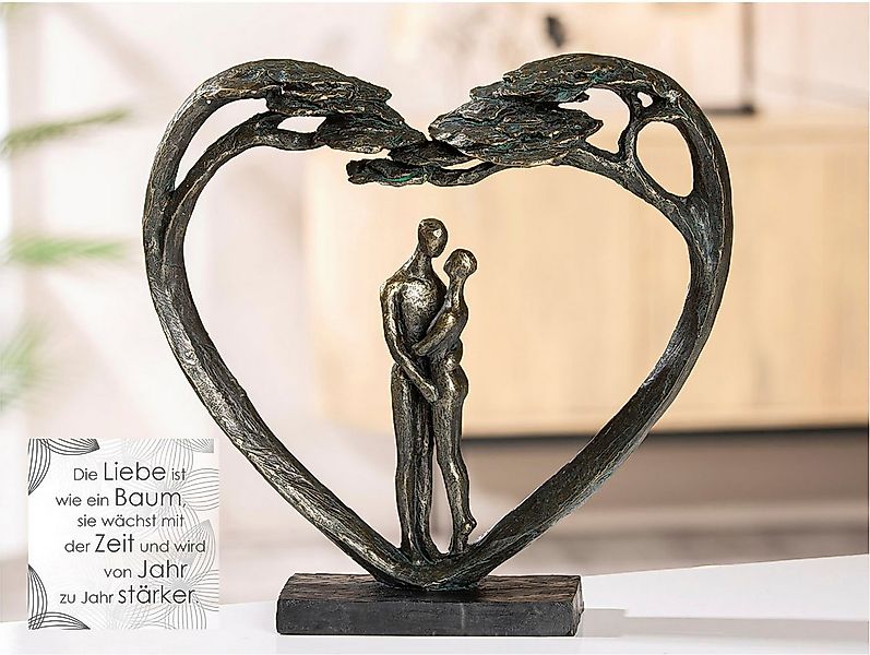 Casablanca by Gilde Dekofigur Skulptur "Love Tree" (1 St) günstig online kaufen