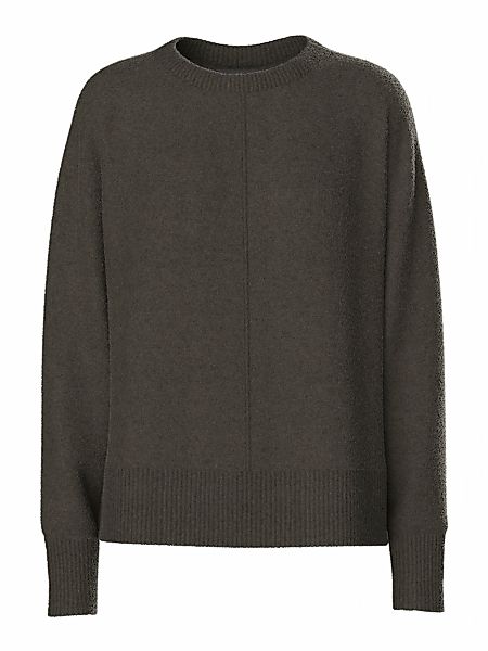 pieces Strickpullover "PCMALOU LS O-NECK CUTLINE KNIT NOOS BC" günstig online kaufen