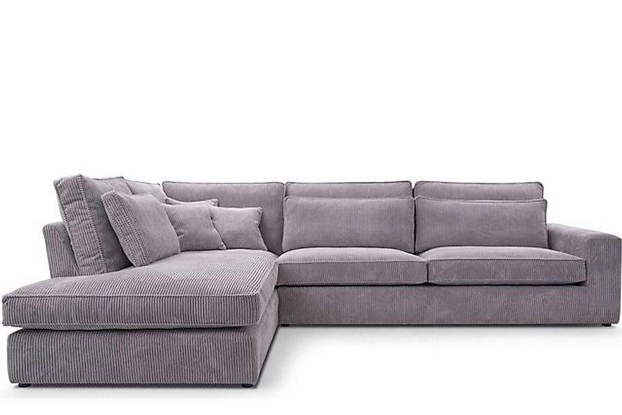 KONSIMO® Ecksofa Linke Ecke IMPERA, moderne große Ecke, inklusive dekorativ günstig online kaufen