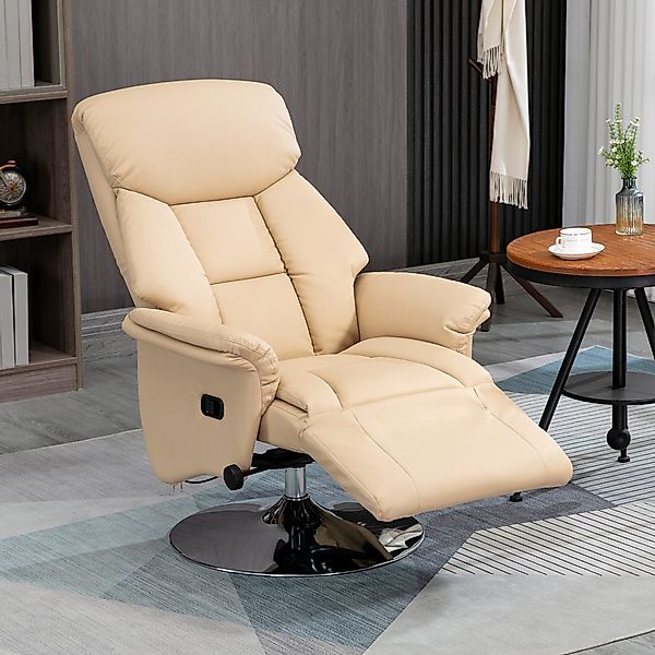 HOMCOM Relaxsessel mit manuell verstellbarer Rückenlehne günstig online kaufen
