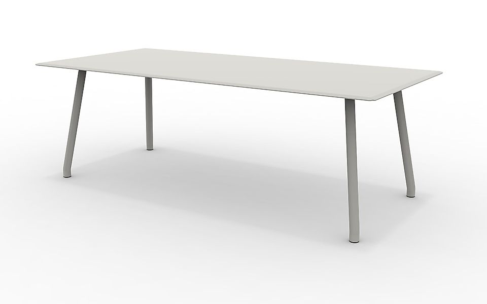 Großer Gartentisch Verdea 220 cm Hellgrau günstig online kaufen