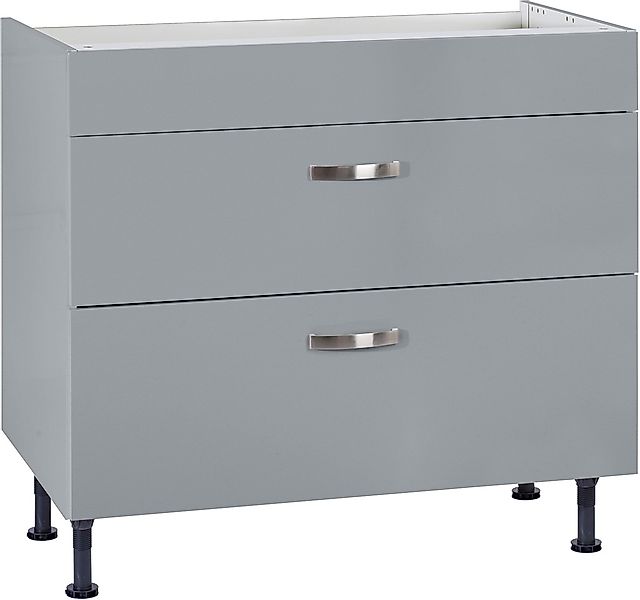 KOCHSTATION Kochfeldumbauschrank "KS-Cara", Breite 90 cm, mit Vollauszügen günstig online kaufen