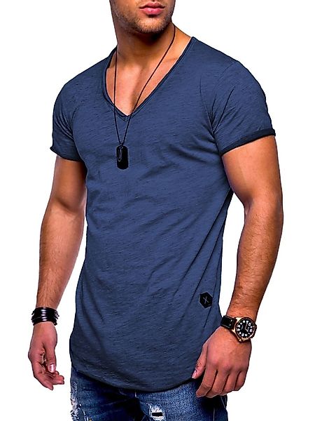 behype T-Shirt "NUKE" 1 Stk. tlg. mit V-Ausschnitt günstig online kaufen