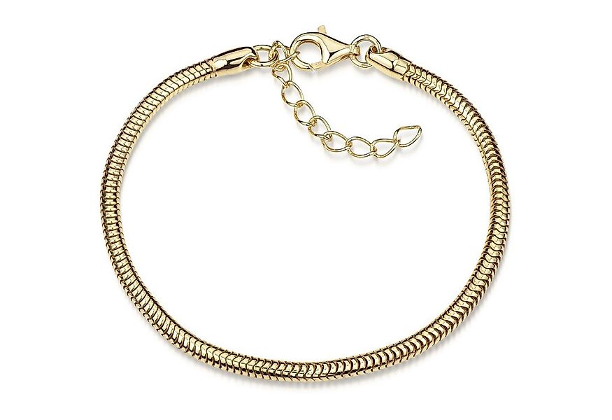 Materia Goldarmband Damen Gelbgold Schlangenkette 18-22cm SA-153, Sterlings günstig online kaufen