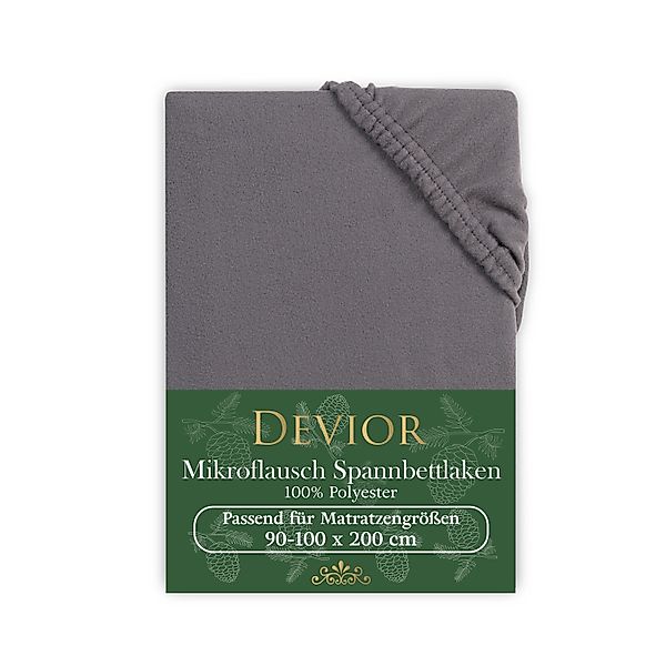 Devior Spannbettlaken Fleece 100% Polyester, kuschelig günstig online kaufen