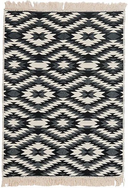 done.® Teppich »BARCELONA«, rechteckig, 8 mm Höhe, Flachgewebe, modernes Et günstig online kaufen
