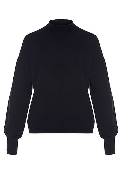 LASCANA Strickpullover, mit kleinem Stehkragen, Feinstrickpullover, casual- günstig online kaufen