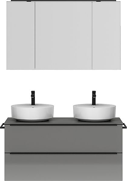 nobilia Badmöbel-Set "Alvene" vormontiert, mit Soft-Close, 2 Stk. tlg. günstig online kaufen