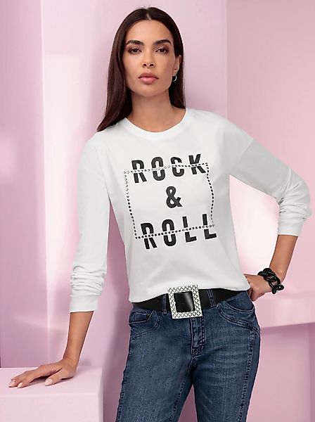 heine Langarmshirt "Shirt", (1 tlg.) günstig online kaufen