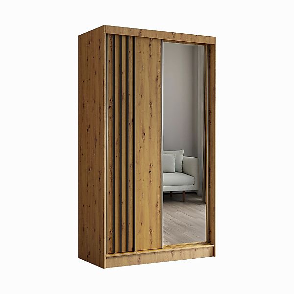 ALTDECOR Schiebetürenschrank NALLA (Kleiderschrank Garderobenschrank mit günstig online kaufen