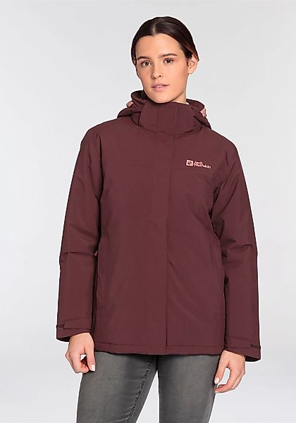 Jack Wolfskin Funktionsjacke "D Funktionsjacke WALDVILLE" mit Kapuze Winddi günstig online kaufen