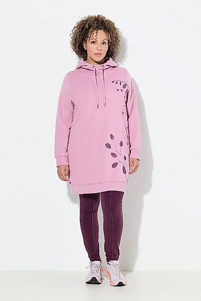 Ulla Popken Sweatshirt Hoodie oversized Gräser Taschen Langarm günstig online kaufen
