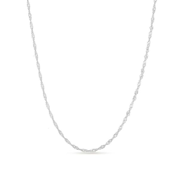 Einzelstück Silberkette Halskette Singapurkette 925 Sterling günstig online kaufen