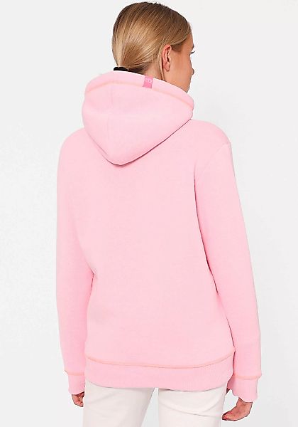 Zwillingsherz Hoodie ""Cat Mom"", mit aufgesticktem Katzenmotiv und Kontras günstig online kaufen