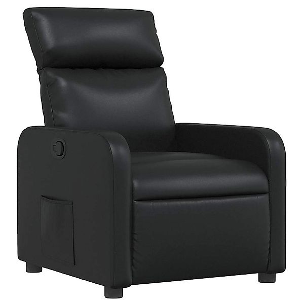 vidaXL Relaxsessel Schwarz Kunstleder 374183 günstig online kaufen