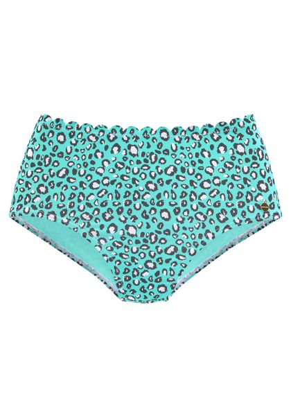 LASCANA Highwaist-Bikini-Hose Mae softe Microfaser, Mix-Kini günstig online kaufen