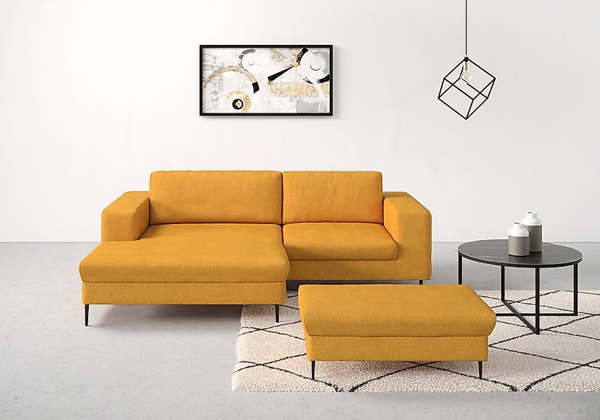 DOMO collection Ecksofa "Modica kompakt und elegant, Breite 244, L-Form", m günstig online kaufen