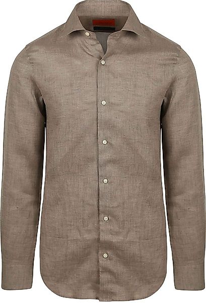 Suitable Hemd Leinen Taupe - Größe 43 günstig online kaufen