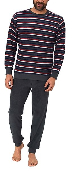 Normann Pyjama Herren Frottee Pyjama lang günstig online kaufen