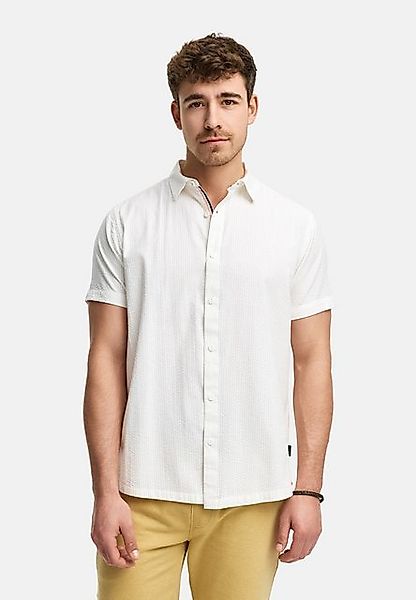 Indicode Langarmhemd INMaribo aus Seersucker-Material für maximale Luftzirk günstig online kaufen