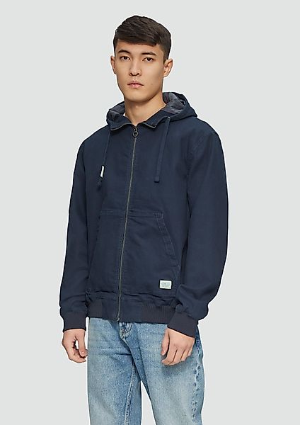 s.Oliver Allwetterjacke Kapuzenjacke aus robustem Canvas günstig online kaufen