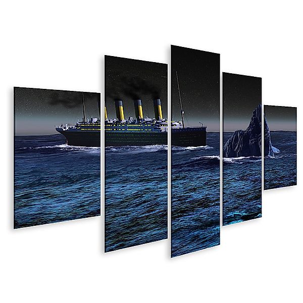 islandburner Leinwandbild Bild auf Leinwand Titanic günstig online kaufen