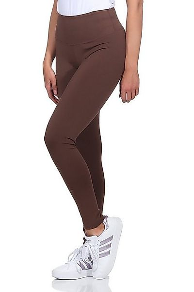 CLEO STYLE Leggings Damen Leggings 9007 L/XL Dunkelbraun 9001 günstig online kaufen