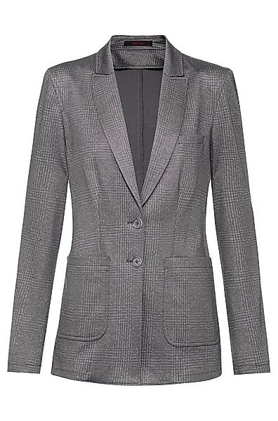 GREIFF Longblazer Greiff CASUAL Damen Jersey-Longblazer Regular Hellgrau Gl günstig online kaufen