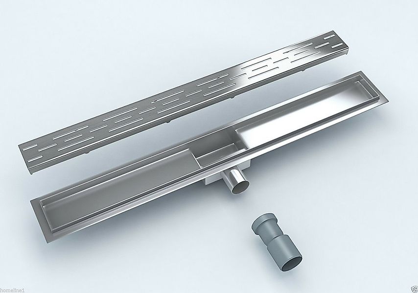 Homeline Duschrinne Badezimmer Duschablaufrinne Badablauf Bodenablauf günstig online kaufen