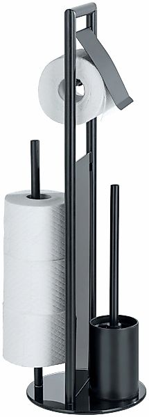 WENKO WC-Garnitur "Ravina" aus Edelstahl  Sicherheitsglas günstig online kaufen