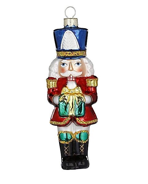 MAGIC by Inge Christbaumschmuck, Christbaumschmuck Glas Nussknacker mit Ges günstig online kaufen