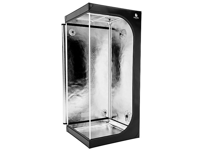 Caluma Foliengewächshaus Growbox Komplett Set - 80x80 cm Growzelt, 150W LED günstig online kaufen