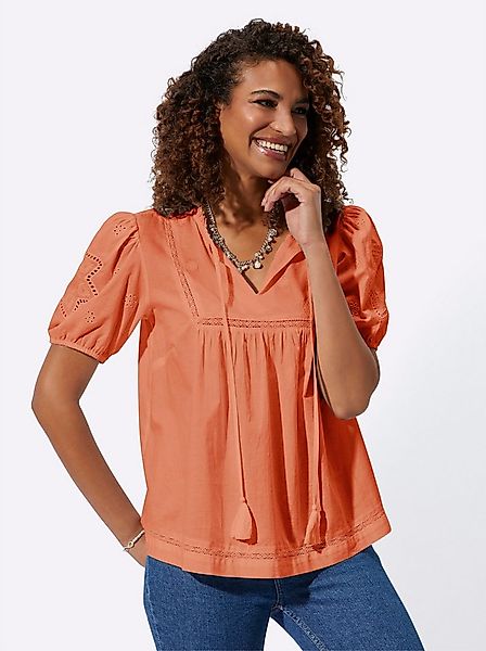 Witt Klassische Bluse Tunikabluse Kurzarm günstig online kaufen