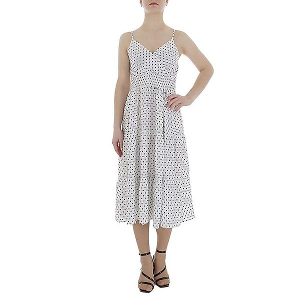 Ital-Design Sommerkleid Damen Freizeit Stufenkleid (85941337) Volants Gepun günstig online kaufen