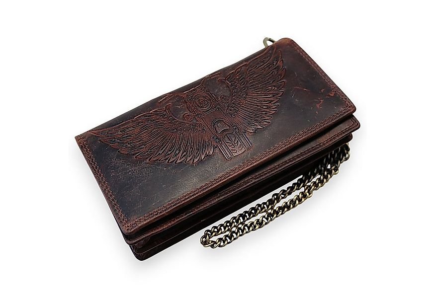 MDM Kellnerbörse Großes Biker Portemonnaie mit Kette – RFID Service Geldbör günstig online kaufen