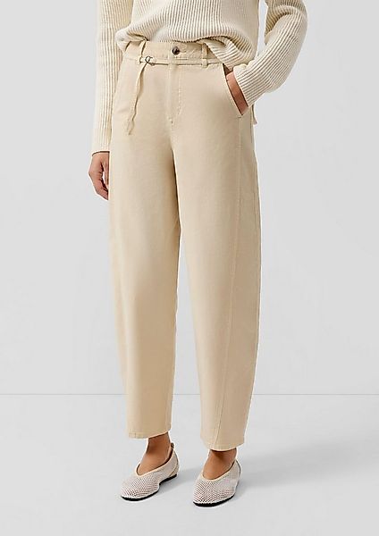s.Oliver 7/8-Hose Hose Ankle-Hose / Regular Fit / High Rise / Barrel Leg günstig online kaufen