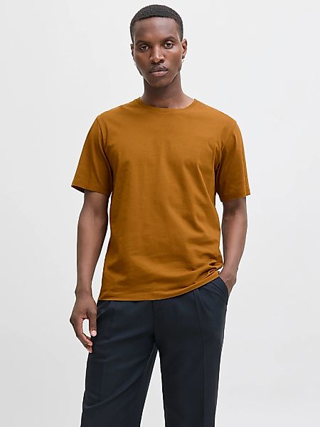 Jack & Jones Rundhalsshirt "JJEORGANIC BASIC TEE SS O-NECK NOOS" Baumwolle, günstig online kaufen