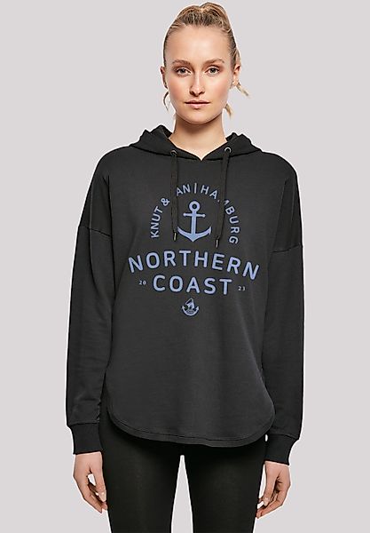 F4NT4STIC Kapuzenpullover "Nordsee Knut & Jan Hamburg", Print günstig online kaufen