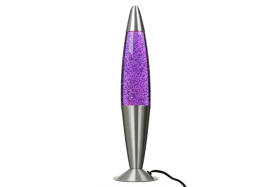 Licht-Erlebnisse Lavalampe JENNY, Warmweiß, Retro Tischleuchte Pink Lila 42 günstig online kaufen