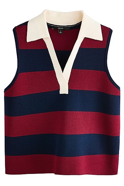 Next Trägertop Elegantes ärmelloses Poloshirt (1-tlg) günstig online kaufen