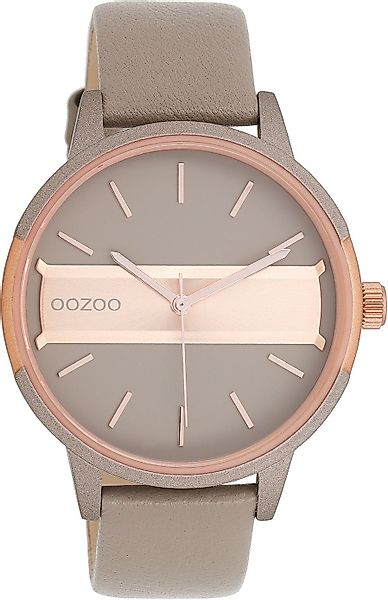 OOZOO Quarzuhr Damenuhr C11153 Armbanduhr Lederband günstig online kaufen