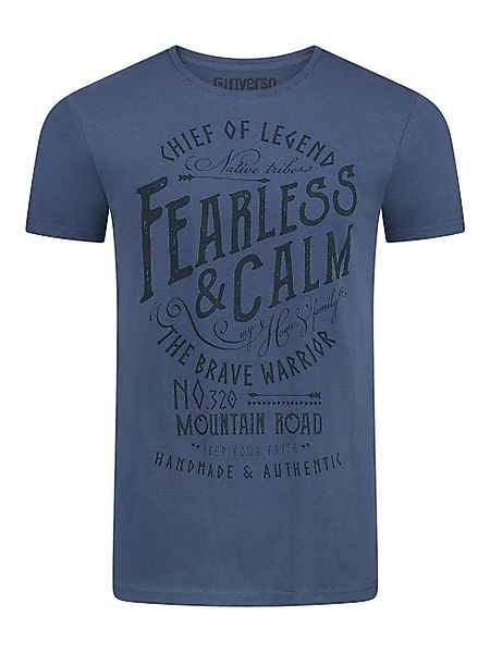 riverso T-Shirt Herren Printshirt RIVLeon Regular günstig online kaufen