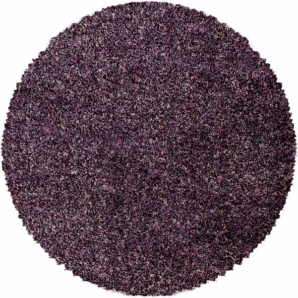 Ayyildiz Teppiche Hochflor-Teppich "Enjoy Shaggy" rund 50 mm Höhe melierter günstig online kaufen