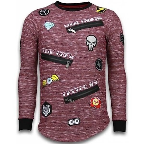 Local Fanatic  Sweatshirt Long Embriordry Patches Elite Crew günstig online kaufen