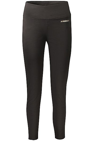 Freddy 5-Pocket-Hose Warme Damen Leggings mit Fleece und Druck - Schwarze L günstig online kaufen