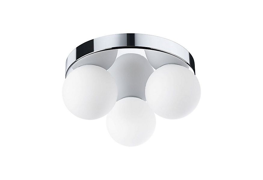 Paulmann Deckenleuchte Selection Bathroom Gove IP44 max. 3x20W Rondel Glas/ günstig online kaufen