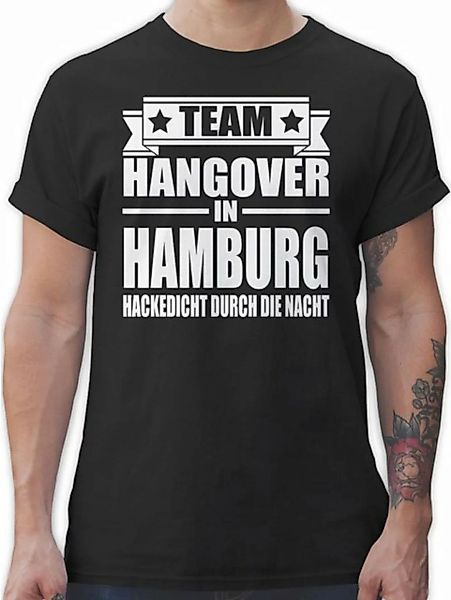 Shirtracer T-Shirt Team Hangover in Hamburg JGA Männer günstig online kaufen